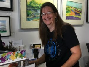 Terrie Hoefer, the Gallery Shop Manager