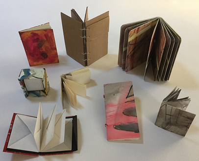 Handmade Booklets with Decorated Papers (OCT)